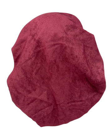 Ahead IT2721 Dry Rose Solid Texture Print Israeli Style Long Tails Pre-Tied Bandanna Myselflingerie.com